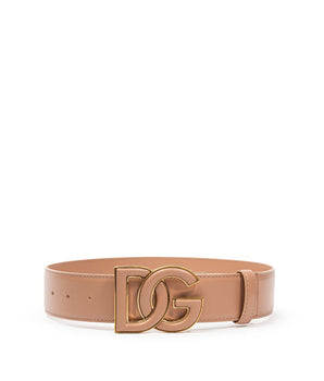 Dolce &amp; Gabbana Pink Regular Leather Belt