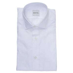 Bagutta White Cotton Shirt