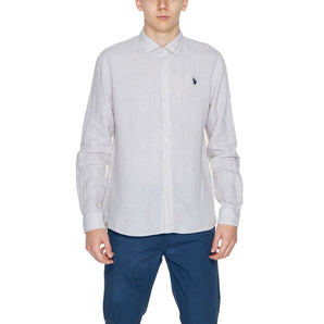 US POLO ASSN. Beige Linen Shirt