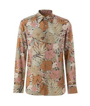 Camisa de lyocell multicolor de Tom Ford