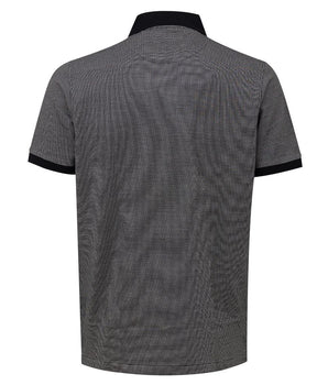 Polo de algodón negro Dunhill