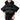 Dolce & Gabbana Black Padded Puffer Hooded Full Zip Cropped Jacket
