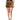 Dolce & Gabbana Metallic Gold High Waist Women Hotpants Short