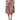 Dolce & Gabbana Multicolor Silk Floral High Waist Midi Skirt