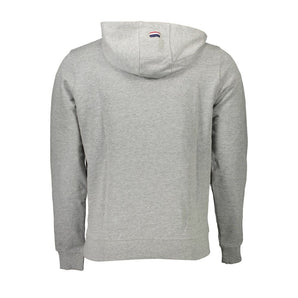 ASOCIACIÓN DE POLO DE EE. UU. Suéter de algodón gris para hombre