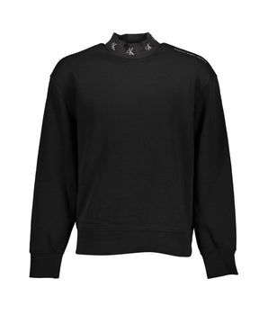 Calvin Klein Black Cotton Men Sweater