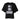 Camiseta de algodón con cuello redondo y estampado negro de Dolce &amp; Gabbana
