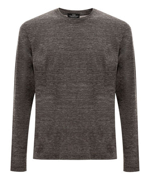 Corneliani Gray Wool T-Shirt