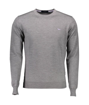 Harmont &amp; Blaine Gray Wool Men's Sweater