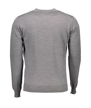 Harmont &amp; Blaine Gray Wool Men's Sweater