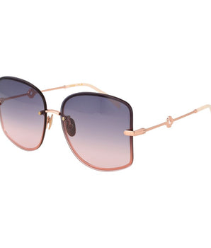 Maje Rose Gold Metal Sunglasses