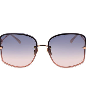 Maje Rose Gold Metal Sunglasses