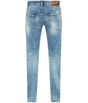 Vaqueros y pantalón de algodón azul Dsquared²