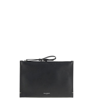 Margiela Black Calf Leather Bos Taurus Wallet