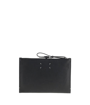 Margiela Black Calf Leather Bos Taurus Wallet