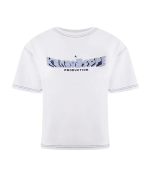 Kenzo Elegant White Cotton Top for Women