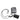 Dolce & Gabbana Black Leather Lanyard Zip Around Card Holder Wallet