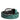 Dolce & Gabbana Green Ostrich Leather Silver Metal Buckle Belt