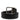 Dolce &amp; Gabbana Black Calf Leather Silver Metal Buckle Belt