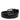 Dolce & Gabbana Black Solid Leather Classic Waist Buckle Belt