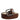 Dolce & Gabbana Brown Jute Leather Woven Metal Buckle Belt