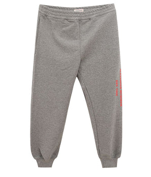 Chic grey cotton blend trousers by Alexander McQueen