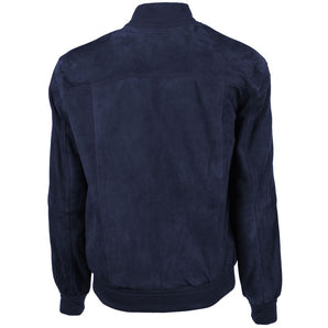 Emilio Romanelli Blue Calfskin Jacket