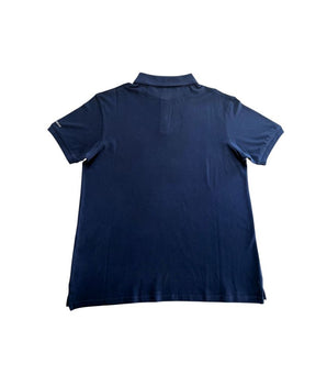 Trussardi Beachwear Blue Cotton Men's Polo Shirt