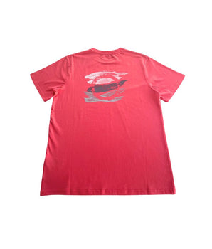 Trussardi Beachwear Red Cotton Men's T-Shirt