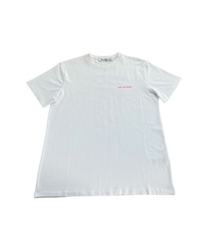 Trussardi Beachwear White Cotton Men's T-Shirt