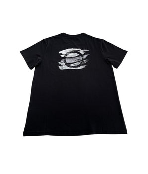 Trussardi Beachwear Black Cotton Men's T-Shirt