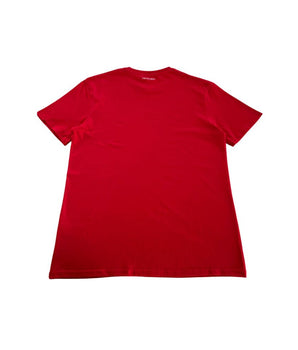 Trussardi Beachwear "Red Cotton Men's T-Shirt"