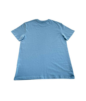 Trussardi Beachwear Light Blue Cotton Men's T-Shirt