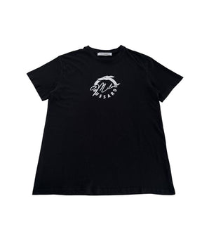 Trussardi Beachwear Black Cotton Men's T-Shirt