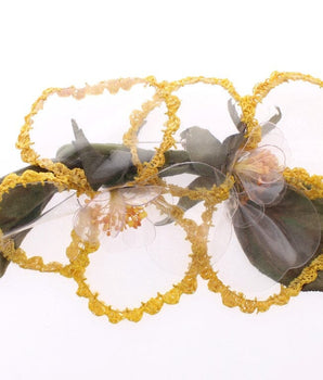 Dolce & Gabbana Exquisite Handmade Floral Silk Brooch Dolce & Gabbana 