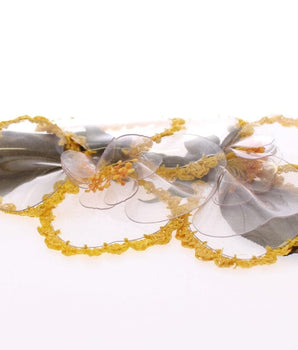 Dolce & Gabbana Exquisite Handmade Floral Silk Brooch Dolce & Gabbana 