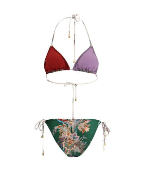 Zimmermann Multicolored Lycra Bikini