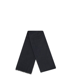 Brunello Cucinelli Black Cashmere Scarf