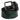 Dolce & Gabbana Green Black Classic Metal Logo Buckle Belt