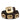 Dolce & Gabbana Dark Brown Leather Gold Rotating Buckle Belt