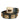Dolce & Gabbana Green Leather Gold Tone Rotating Buckle Belt