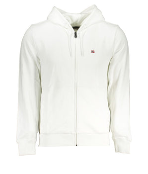 Napapijri White Cotton Men Sweater