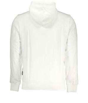 Napapijri White Cotton Men Sweater