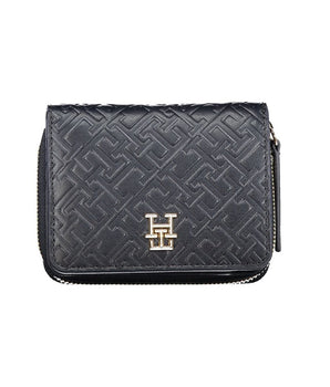 Tommy Hilfiger Blue Polyurethane Women Wallet