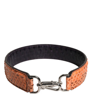 Bolso Dolce &amp; Gabbana de piel exótica en color beige y negro con correa para el hombro