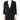 Dolce & Gabbana Black Single Breasted Men Coat Blazer Suit