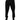 Dolce & Gabbana Black Cotton Mid Waist Jogger Sweatpants Pants