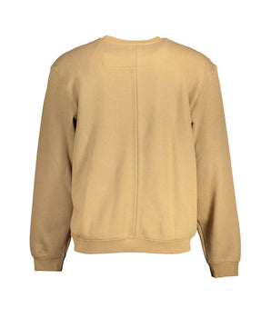 Guess Jeans Beige Cotton Men Sweater