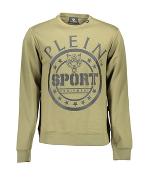 Plein Sport "Green Cotton Men" Sweater