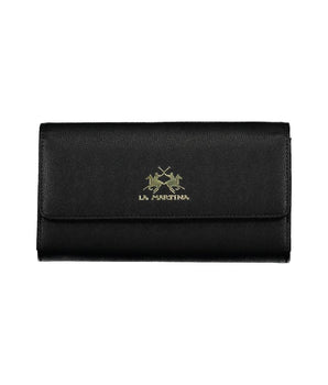 La Martina Black Polyethylene Women's Wallet